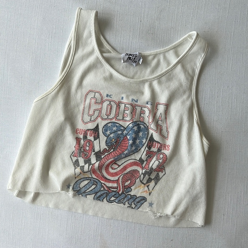 Princess Polly cropped graphic tank!
